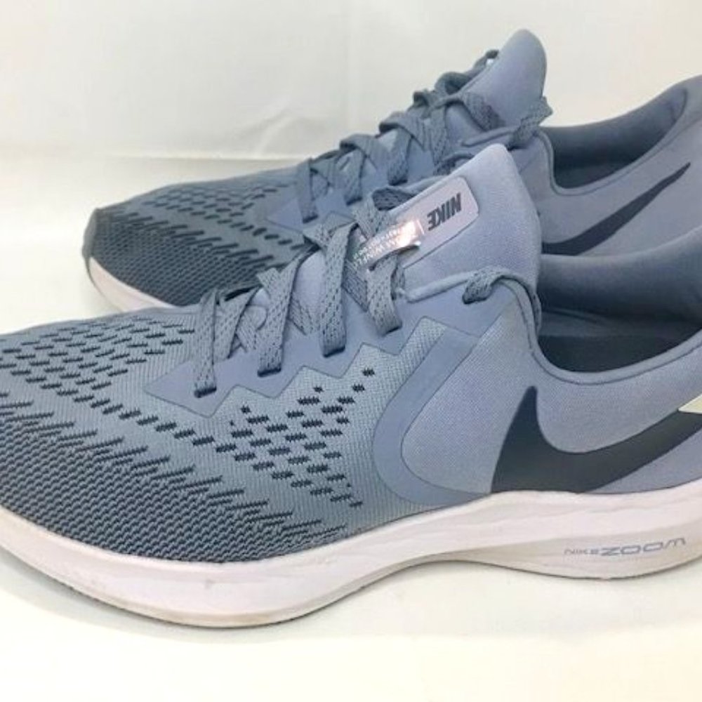Nike Women's Zoom Winflo 6 Running Shoes, Indigo Fog/Blue, Size 10 (AQ8228-400)